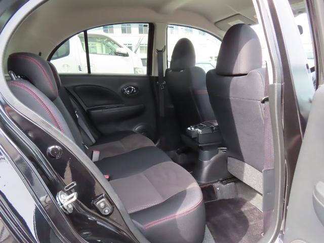 マーチ ニスモ　Ｓ　ＥＴＣ　バックカメラ　ナビ　ＴＶ　アルミホイール　スマートキー　電動格納ミラー　ＭＴ　盗難防止システム　衝突安全ボディ　ＡＢＳ　ＥＳＣ　ＣＤ　ＤＶＤ再生　ＵＳＢ　ミュージックプレイヤー接続可（36枚目）