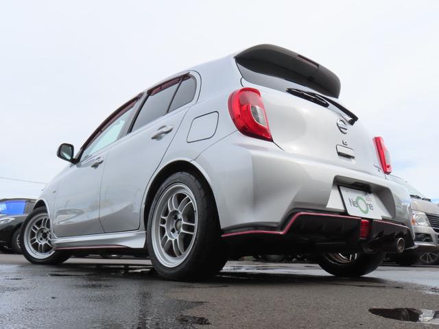 マーチ ニスモ　Ｓ　バックカメラ　ナビ　ＴＶ　アルミホイール　オートライト　スマートキー　電動格納ミラー　ＭＴ　盗難防止システム　衝突安全ボディ　ＡＢＳ　ＥＳＣ　ＣＤ　ＤＶＤ再生　ＵＳＢ　ミュージックプレイヤー接続可（16枚目）