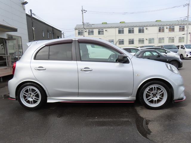 マーチ ニスモ　Ｓ　バックカメラ　ナビ　ＴＶ　アルミホイール　オートライト　スマートキー　電動格納ミラー　ＭＴ　盗難防止システム　衝突安全ボディ　ＡＢＳ　ＥＳＣ　ＣＤ　ＤＶＤ再生　ＵＳＢ　ミュージックプレイヤー接続可（28枚目）