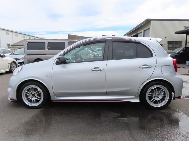 マーチ ニスモ　Ｓ　バックカメラ　ナビ　ＴＶ　アルミホイール　オートライト　スマートキー　電動格納ミラー　ＭＴ　盗難防止システム　衝突安全ボディ　ＡＢＳ　ＥＳＣ　ＣＤ　ＤＶＤ再生　ＵＳＢ　ミュージックプレイヤー接続可（29枚目）