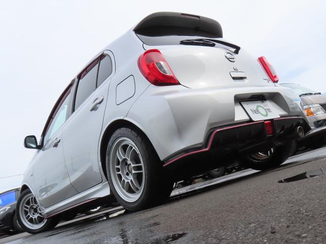 マーチ ニスモ　Ｓ　バックカメラ　ナビ　ＴＶ　アルミホイール　オートライト　スマートキー　電動格納ミラー　ＭＴ　盗難防止システム　衝突安全ボディ　ＡＢＳ　ＥＳＣ　ＣＤ　ＤＶＤ再生　ＵＳＢ　ミュージックプレイヤー接続可（30枚目）