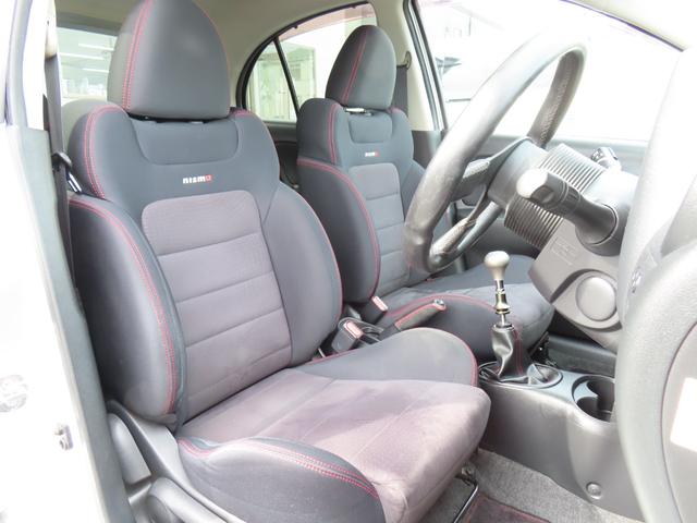 マーチ ニスモ　Ｓ　バックカメラ　ナビ　ＴＶ　アルミホイール　オートライト　スマートキー　電動格納ミラー　ＭＴ　盗難防止システム　衝突安全ボディ　ＡＢＳ　ＥＳＣ　ＣＤ　ＤＶＤ再生　ＵＳＢ　ミュージックプレイヤー接続可（37枚目）