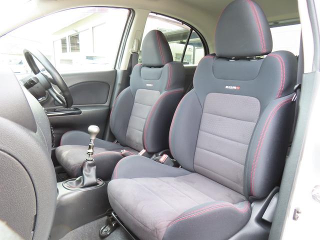 マーチ ニスモ　Ｓ　バックカメラ　ナビ　ＴＶ　アルミホイール　オートライト　スマートキー　電動格納ミラー　ＭＴ　盗難防止システム　衝突安全ボディ　ＡＢＳ　ＥＳＣ　ＣＤ　ＤＶＤ再生　ＵＳＢ　ミュージックプレイヤー接続可（42枚目）