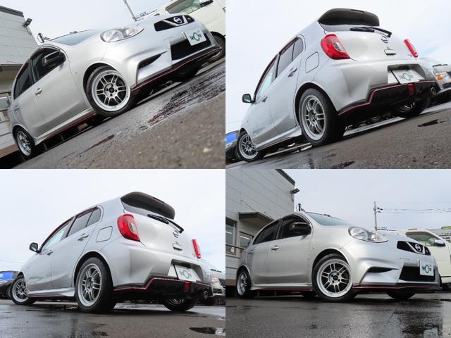 マーチ ニスモ　Ｓ　バックカメラ　ナビ　ＴＶ　アルミホイール　オートライト　スマートキー　電動格納ミラー　ＭＴ　盗難防止システム　衝突安全ボディ　ＡＢＳ　ＥＳＣ　ＣＤ　ＤＶＤ再生　ＵＳＢ　ミュージックプレイヤー接続可（61枚目）