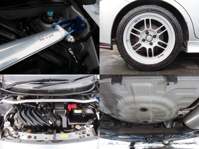 マーチ ニスモ　Ｓ　バックカメラ　ナビ　ＴＶ　アルミホイール　オートライト　スマートキー　電動格納ミラー　ＭＴ　盗難防止システム　衝突安全ボディ　ＡＢＳ　ＥＳＣ　ＣＤ　ＤＶＤ再生　ＵＳＢ　ミュージックプレイヤー接続可（64枚目）