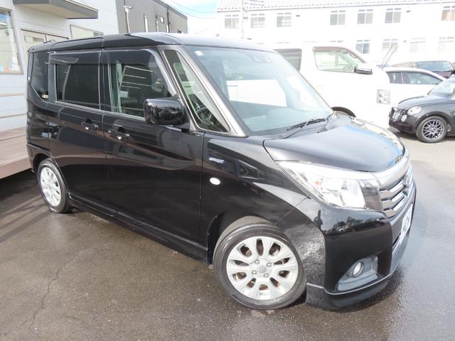 ソリオ ハイブリッドＭＸ　ＥＴＣ　ナビ　ＴＶ　クリアランスソナー　レーンアシスト　衝突被害軽減システム　両側スライド・片側電動　オートライト　スマートキー　アイドリングストップ　シートヒーター　ウォークスルー　ＣＶＴ（13枚目）