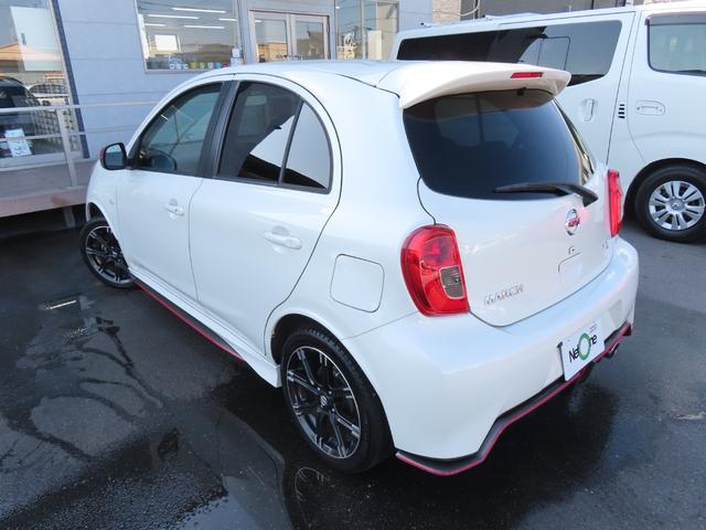 マーチ ニスモ　Ｓ　ＥＴＣ　ナビ　アルミホイール　オートライト　スマートキー　電動格納ミラー　ＭＴ　盗難防止システム　衝突安全ボディ　ＡＢＳ　ＥＳＣ　ＣＤ　ＤＶＤ再生　ミュージックプレイヤー接続可　Ｂｌｕｅｔｏｏｔｈ（21枚目）