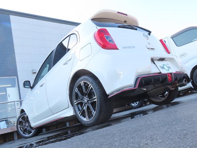 マーチ ニスモ　Ｓ　ＥＴＣ　ナビ　アルミホイール　オートライト　スマートキー　電動格納ミラー　ＭＴ　盗難防止システム　衝突安全ボディ　ＡＢＳ　ＥＳＣ　ＣＤ　ＤＶＤ再生　ミュージックプレイヤー接続可　Ｂｌｕｅｔｏｏｔｈ（26枚目）