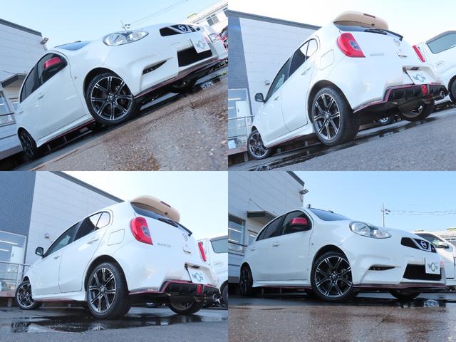 マーチ ニスモ　Ｓ　ＥＴＣ　ナビ　アルミホイール　オートライト　スマートキー　電動格納ミラー　ＭＴ　盗難防止システム　衝突安全ボディ　ＡＢＳ　ＥＳＣ　ＣＤ　ＤＶＤ再生　ミュージックプレイヤー接続可　Ｂｌｕｅｔｏｏｔｈ（46枚目）