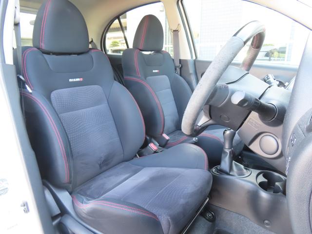 マーチ ニスモ　Ｓ　ＥＴＣ　ナビ　アルミホイール　オートライト　スマートキー　電動格納ミラー　ＭＴ　盗難防止システム　衝突安全ボディ　ＡＢＳ　ＥＳＣ　ＣＤ　ＤＶＤ再生　ミュージックプレイヤー接続可　Ｂｌｕｅｔｏｏｔｈ（52枚目）