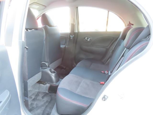 マーチ ニスモ　Ｓ　ＥＴＣ　ナビ　アルミホイール　オートライト　スマートキー　電動格納ミラー　ＭＴ　盗難防止システム　衝突安全ボディ　ＡＢＳ　ＥＳＣ　ＣＤ　ＤＶＤ再生　ミュージックプレイヤー接続可　Ｂｌｕｅｔｏｏｔｈ（56枚目）