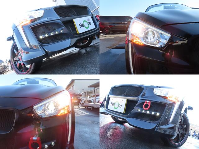 コペン ローブ ETC ナビ TV LEDヘッドランプ スマートキー アイドリングストップ シートヒーター CVT 盗難防止システム ABS ESC CD DVD再生 USB Bluetooth アルミホイール(45枚目)