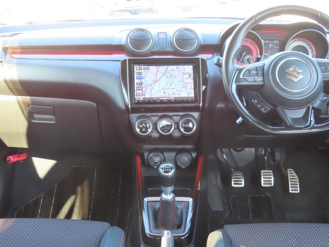 スイフトスポーツ ベースグレード　ドライブレコーダー　ＥＴＣ　全周囲カメラ　ナビ　ＴＶ　オートクルーズコントロール　レーンアシスト　衝突被害軽減システム　アルミホイール　オートライト　ＬＥＤヘッドランプ　スマートキー　シートヒーター（27枚目）