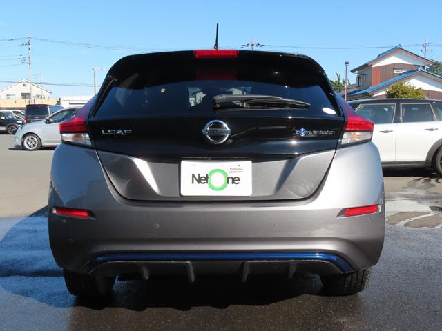 リーフ e+ G ドライブレコーダー ETC 全周囲カメラ ナビ TV クリアランスソナー オートクルーズコントロール 自動駐車システム 衝突被害軽減システム オートライト LEDヘッドランプ 革シート スマートキー(16枚目)