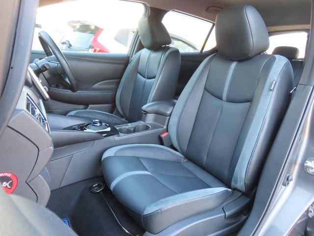 リーフ e+ G ドライブレコーダー ETC 全周囲カメラ ナビ TV クリアランスソナー オートクルーズコントロール 自動駐車システム 衝突被害軽減システム オートライト LEDヘッドランプ 革シート スマートキー(28枚目)