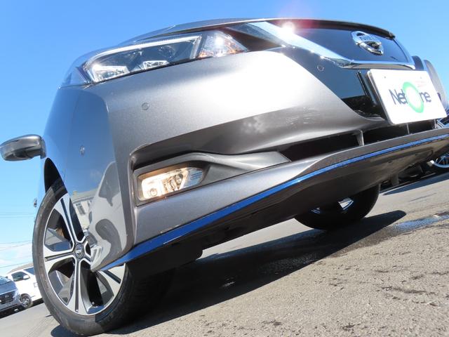 リーフ e+ G ドライブレコーダー ETC 全周囲カメラ ナビ TV クリアランスソナー オートクルーズコントロール 自動駐車システム 衝突被害軽減システム オートライト LEDヘッドランプ 革シート スマートキー(43枚目)