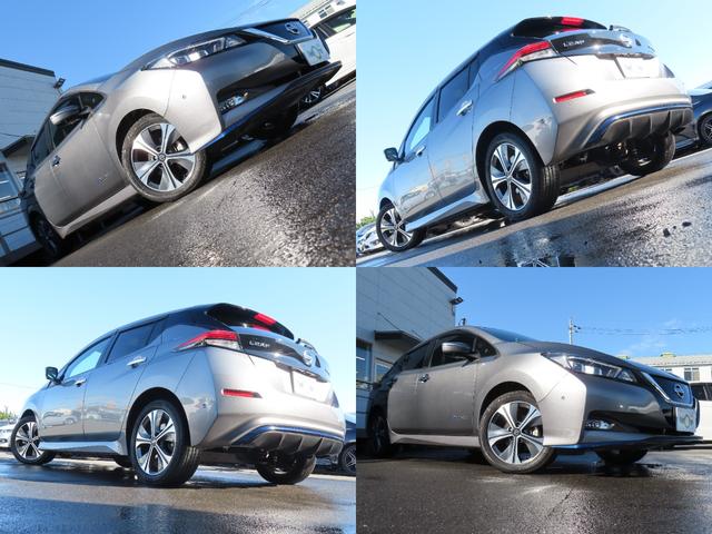 リーフ e+ G ドライブレコーダー ETC 全周囲カメラ ナビ TV クリアランスソナー オートクルーズコントロール 自動駐車システム 衝突被害軽減システム オートライト LEDヘッドランプ 革シート スマートキー(68枚目)