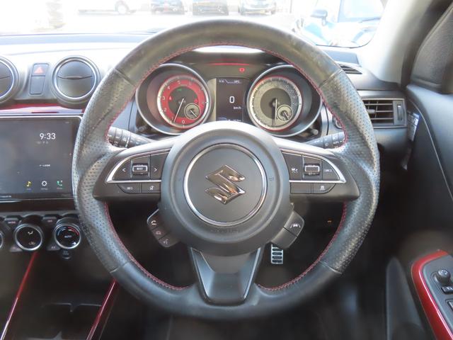 スイフトスポーツ ベースグレード ドライブレコーダー ETC クリアランスソナー オートクルーズコントロール レーンアシスト 衝突被害軽減システム アルミホイール オートライト LEDヘッドランプ スマートキー 電動格納ミラー(3枚目)