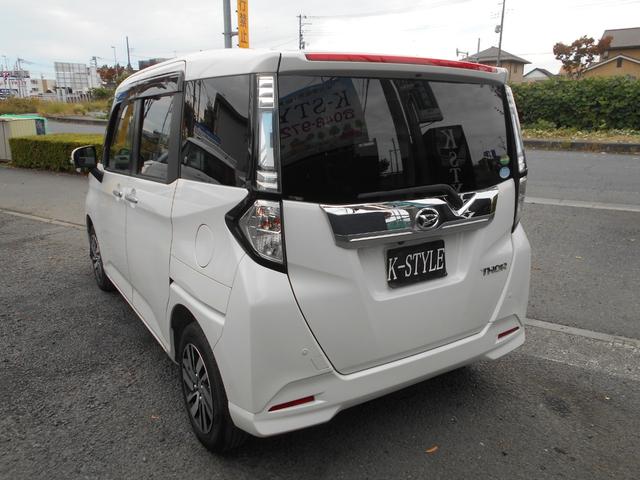 トール カスタムG SAII 純正ナビ ブルートゥース 新品ドラレコ スマートアシスト 両側パワースライドドア スマートキー プッシュスタート クルコン ウィンカーミラー 純正アルミ LEDヘッドライト チェーンベルト(23枚目)