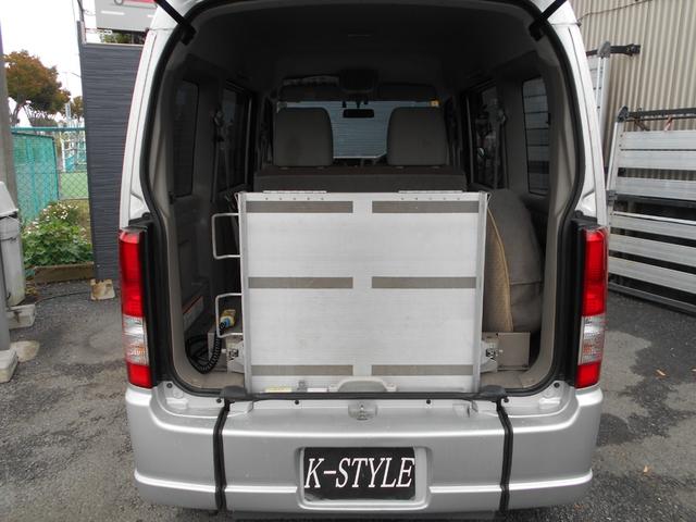 エブリイワゴン 　車いす移動車後部電動固定リアシート付　リモコン付　ハイルーフ　ドラレコ　社外ナビ　フルセグＴＶ　ＤＶＤ再生　ブルートゥース　キーレス　ＥＴＣ　社外アルミ　電動格納ミラー　チェーンベルト（19枚目）