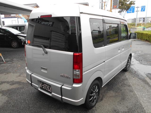 エブリイワゴン 　車いす移動車後部電動固定リアシート付　リモコン付　ハイルーフ　ドラレコ　社外ナビ　フルセグＴＶ　ＤＶＤ再生　ブルートゥース　キーレス　ＥＴＣ　社外アルミ　電動格納ミラー　チェーンベルト（37枚目）