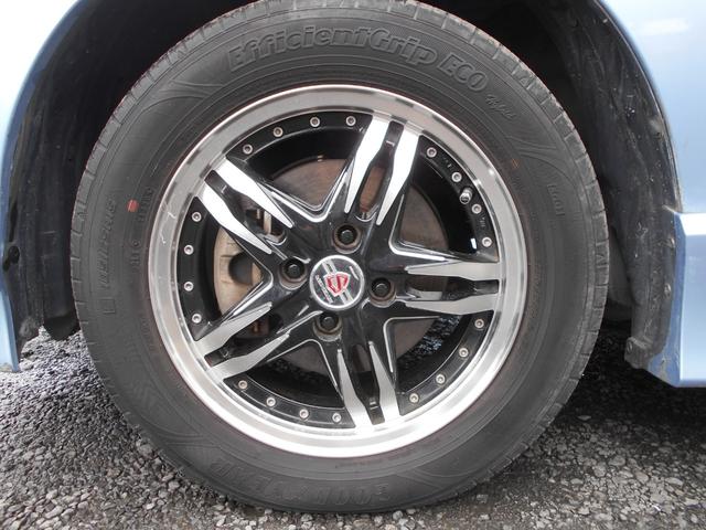 フリードハイブリッド ジャストセレクション 新品ワンセグ付ナビ 新品ドラレコ パワースライドドア スマートキー ETC ウィンカーミラー 社外15インチアルミ 純正HID リアスポイラー チェーンベルト(26枚目)