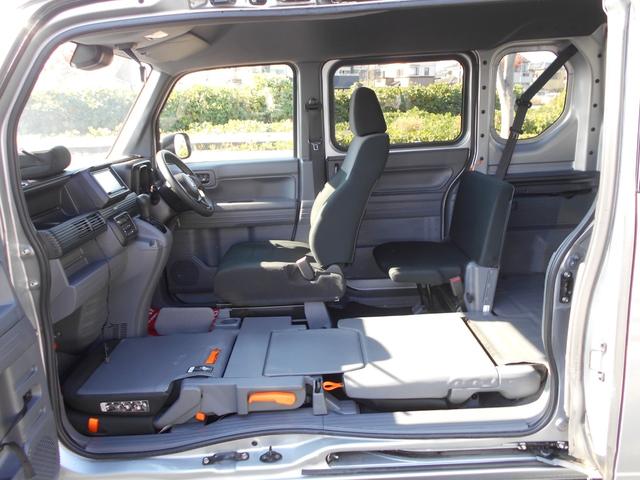 N-VAN G・ホンダセンシング 社外ナビ ワンセグTV CD再生 ブルートゥース 新品ドラレコ ハイルーフ キーレス パワーウィンドウ ETC オートエアコン クルコン チェーンベルト(13枚目)
