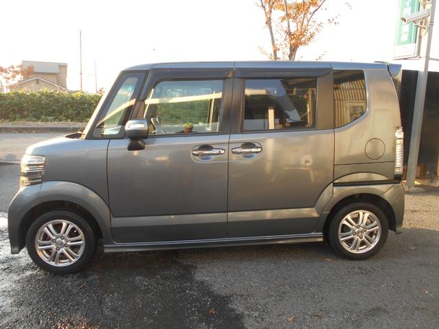 N-BOXカスタム G・Lパッケージ 純正ナビ ワンセグTV バックカメラ DVD再生 フリップダウンモニター 新品ドラレコ パワースライドドア スマートキー プッシュスタート ETC 純正アルミ 純正HID ウィンカーミラー Tチェーン(11枚目)