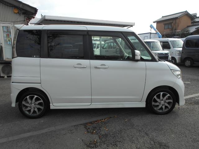 パレットSW XS 社外ナビ ワンセグTV バックカメラ DVD再生 新品ドラレコ パワースライドドア スマートキー プッシュスタート ETC ウィンカーミラー 純正HID 純正アルミ リアスポイラー チェーンベルト(10枚目)