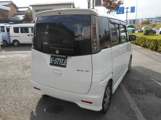 パレットSW XS 社外ナビ ワンセグTV バックカメラ DVD再生 新品ドラレコ パワースライドドア スマートキー プッシュスタート ETC ウィンカーミラー 純正HID 純正アルミ リアスポイラー チェーンベルト(27枚目)