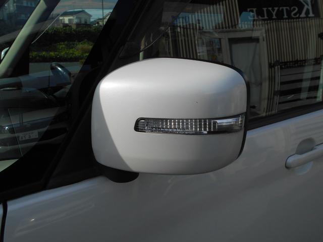 パレットSW TS ターボ 社外HDDナビ ワンセグTV DVD再生 新品ドラレコ 両側パワースライドドア スマートキー プッシュスタート ETC ウィンカーミラー 純正アルミ リアスポイラー 純正HID チェーンベルト(12枚目)