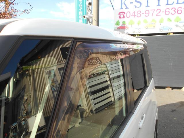 パレットSW TS ターボ 社外HDDナビ ワンセグTV DVD再生 新品ドラレコ 両側パワースライドドア スマートキー プッシュスタート ETC ウィンカーミラー 純正アルミ リアスポイラー 純正HID チェーンベルト(29枚目)