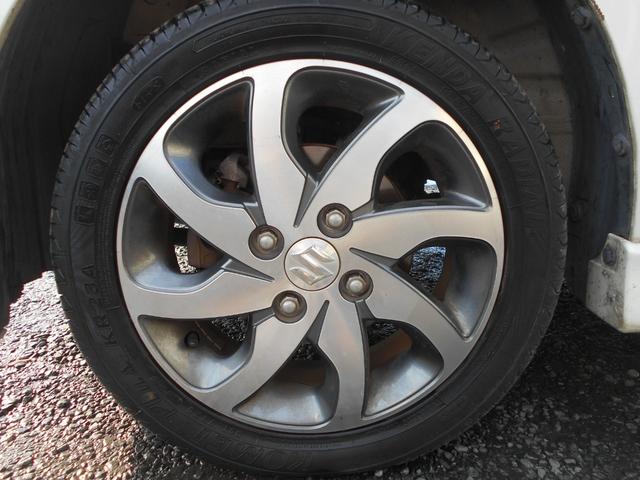 パレットSW TS ターボ 社外HDDナビ ワンセグTV DVD再生 新品ドラレコ 両側パワースライドドア スマートキー プッシュスタート ETC ウィンカーミラー 純正アルミ リアスポイラー 純正HID チェーンベルト(30枚目)