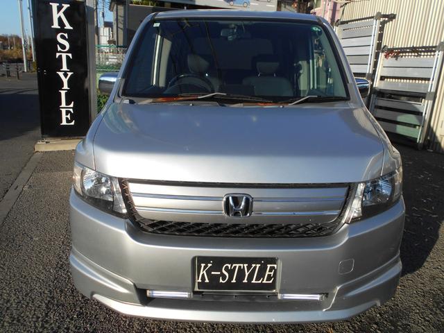 モビリオスパイク W HDDナビアクティブエディション 純正HDDインターナビ バックカメラ 新品ドラレコ パワースライドドア キーレス ETC 社外14インチアルミ エアロ リアスポイラー チェーンベルト(29枚目)