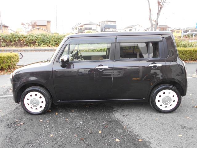 アルトラパンショコラ Ｘ　新品ワンセグ付ナビ　バックカメラ　新品ドラレコ　スマートキー　プッシュスタート　ＥＴＣ　ウィンカーミラー　電動格納ミラー　オートエアコン　純正ＨＩＤ　純正アルミ　チェーンベルト（13枚目）