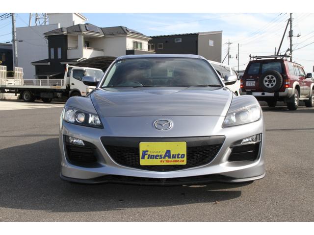 RX-8 スピリットR SDナビフルセグTV/ブルートゥース/バックモニター/ケンウッドツィーター/ケンウッドミラー型前後ドライブレコーダー/リアフォグランプ/フジツボマフラー/純正RECAROシート/車高調(26枚目)