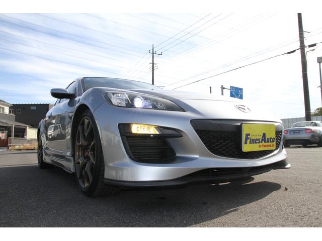 RX-8 スピリットR SDナビフルセグTV/ブルートゥース/バックモニター/ケンウッドツィーター/ケンウッドミラー型前後ドライブレコーダー/リアフォグランプ/フジツボマフラー/純正RECAROシート/車高調(33枚目)