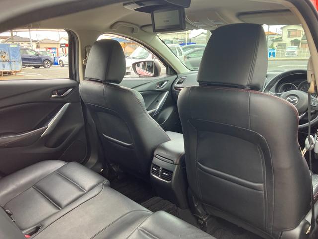 アテンザセダン XD Lパッケージ ディーゼルターボ 6速MT BOSE音響 黒革 衝突軽減ブレーキ レーダークルーズ フリップダウンモニター 社外メモリーナビ CD/DVD再生 Bカメラ トランクスルー スマートキー 純正19アルミ(51枚目)