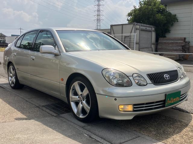 アリスト Ｓ３００ベルテックスエディション　１０ｔｈアニバーサリー　特別仕様車　２ＪＺエンジン　黒革　車高調　レクサスＧＳ用１８アルミ　ＪＢＬサウンド　専用本木目内装　クルコン　キーレス　６連奏ＣＤ／ＣＳ　コーナーセンサー　トランクスポイラー（24枚目）