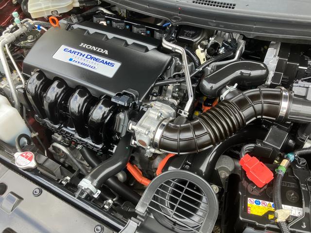 ジェイド ハイブリッドＸ　禁煙車　ホンダセンシング　コンフォートビューＰＫＧ　黒革　衝突軽減ブレーキ　レーダークルーズ　地デジＴＶ　Ｂｌｕｅｔｏｏｔｈ接続　社外メモリーナビ　ＤＶＤ再生　Ｂカメラ　ＬＥＤライト　３列６人乗（43枚目）