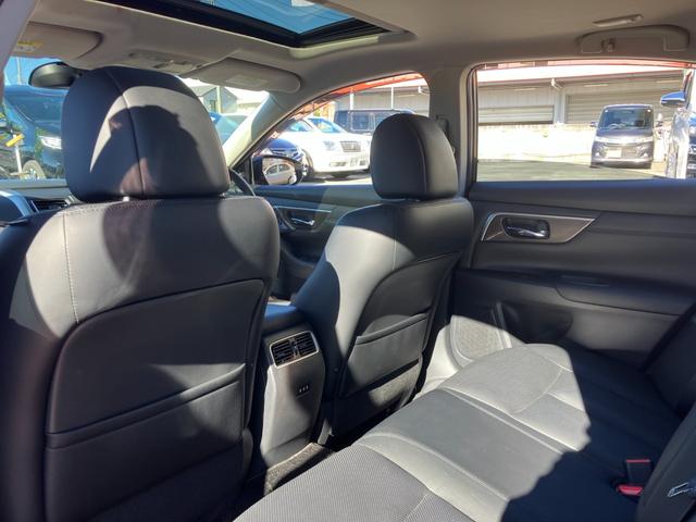 ティアナ XV ナビAVMパッケージ 黒革 サンルーフ 衝突軽減ブレーキ クルコン 全方位カメラ 助手席電動オットマン シートベンチレーション 地デジTV Bluetooth接続 純正メモリーナビ CD/DVD再生 ドラレコ 純正17AW(56枚目)