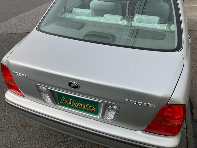 プログレ ＮＣ２５０　ウォールナットパッケージ　前期型　直６／１ＪＺ－ＧＥエンジン　本木パネル　ウッドコンビハンドル　キーレス　純正ＤＶＤナビ　ハーフシートカバー　純正アナログクロック　パワーシート　左右独立Ａ／Ｃ　電動ステアチルト　純正１５アルミ（39枚目）