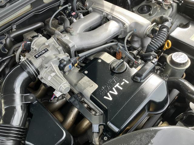 プログレ ＮＣ２５０　ウォールナットパッケージ　前期型　直６／１ＪＺ－ＧＥエンジン　本木パネル　ウッドコンビハンドル　キーレス　純正ＤＶＤナビ　ハーフシートカバー　純正アナログクロック　パワーシート　左右独立Ａ／Ｃ　電動ステアチルト　純正１５アルミ（43枚目）