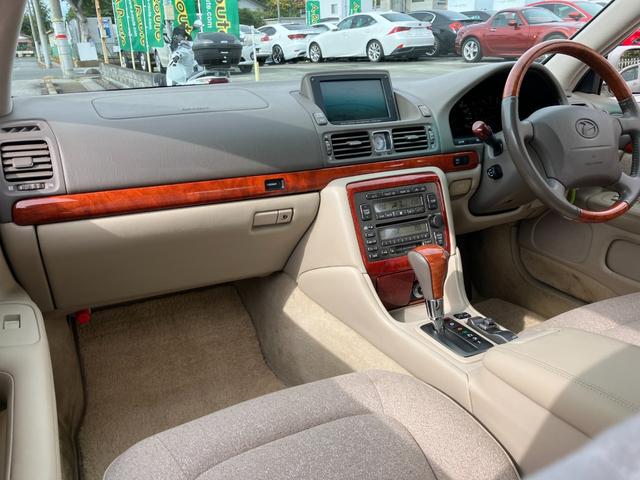 プログレ ＮＣ２５０　ウォールナットパッケージ　前期型　直６／１ＪＺ－ＧＥエンジン　本木パネル　ウッドコンビハンドル　キーレス　純正ＤＶＤナビ　ハーフシートカバー　純正アナログクロック　パワーシート　左右独立Ａ／Ｃ　電動ステアチルト　純正１５アルミ（47枚目）