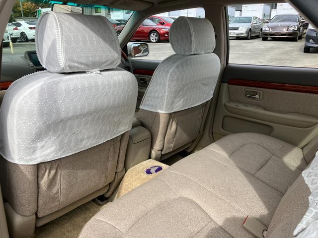 プログレ ＮＣ２５０　ウォールナットパッケージ　前期型　直６／１ＪＺ－ＧＥエンジン　本木パネル　ウッドコンビハンドル　キーレス　純正ＤＶＤナビ　ハーフシートカバー　純正アナログクロック　パワーシート　左右独立Ａ／Ｃ　電動ステアチルト　純正１５アルミ（53枚目）