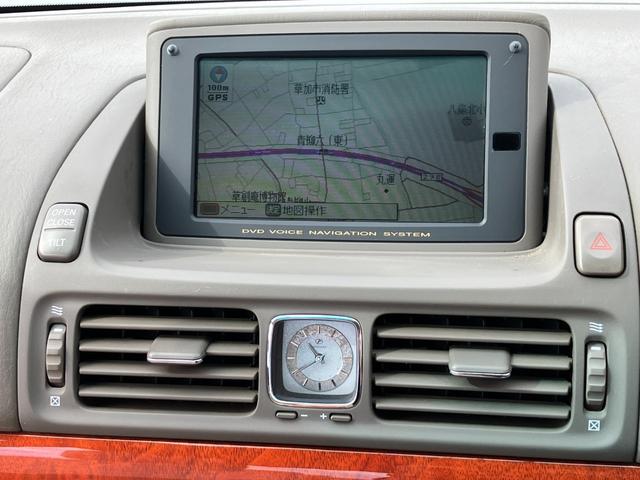 プログレ ＮＣ２５０　ウォールナットパッケージ　前期型　直６／１ＪＺ－ＧＥエンジン　本木パネル　ウッドコンビハンドル　キーレス　純正ＤＶＤナビ　ハーフシートカバー　純正アナログクロック　パワーシート　左右独立Ａ／Ｃ　電動ステアチルト　純正１５アルミ（62枚目）