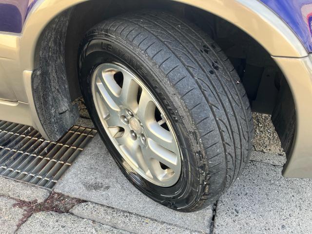 レガシィランカスター ランカスター　水平対向エンジン　デュアルレンジ　５速ＭＴ　サンルーフ　４ＷＤ　ハーフレザー　純正ＭＯＭＯウッドコンビハンドル　ウッド調インパネ　マッキントッシュＣＤ／ＭＤ　キーレス　ＥＴＣ　トノカバー　純正１６ＡＷ（43枚目）