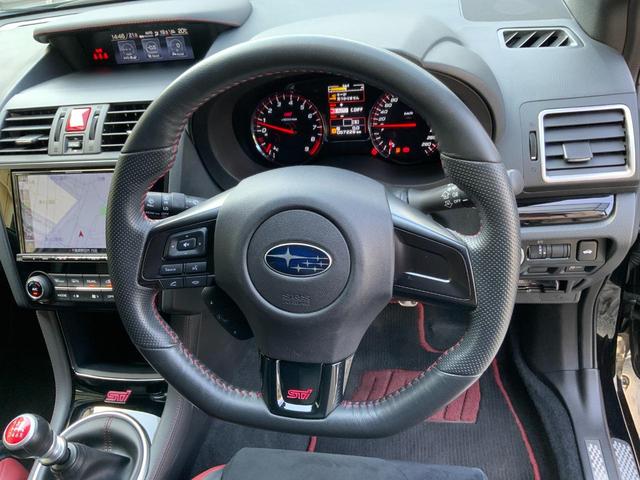ＷＲＸ ＳＴＩ ＳＴＩ　タイプＳ　６ＭＴ／４ＷＤ／大型リアスポ／純正ＤＩＡＴＯＮＥナビ／ＥＴＣ／フロント・サイド・バックカメラ／ＢＩＬＳＴＥＩＮダンパー／後側方警戒支援／前席シートヒーター／運転席パワーシート／（14枚目）