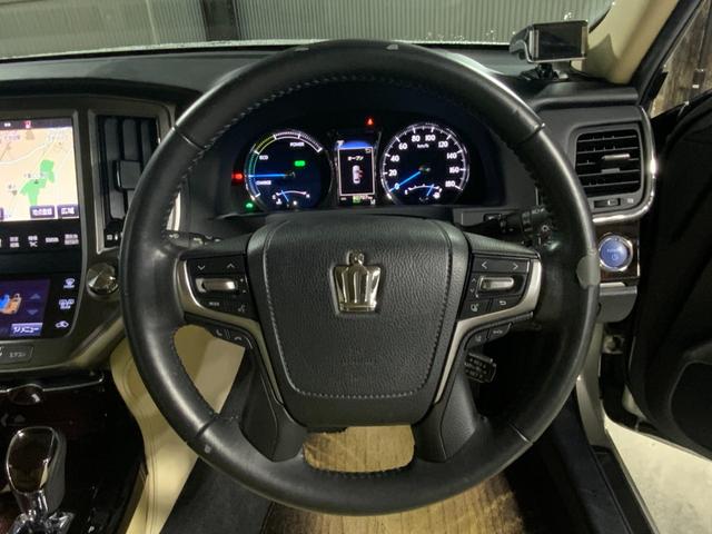 クラウンハイブリッド ロイヤルサルーン 1オーナー/Tコネクトナビ/セーフティセンスP/衝突軽減/レーダークルーズ/Aハイビーム/CD/DVD/BR/TV/BT/Bカメラ/ETC/レーダークルーズ/シートヒーター/Pシート/純正16AW(64枚目)