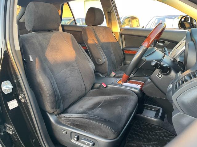 ハリアー ２４０Ｇ　Ｌパッケージアルカンターラセレクション　ワンオーナー／特別仕様車／アルカンターラシート／バックカメラ／ＥＴＣ／パワーシート／電動リアゲート／キーレス／ＣＤ／ＤＶＤ／ＨＩＤヘッドランプ／フォグ／純正１７インチアルミ／ウッドコンビハンドル（55枚目）